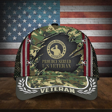 Maxcorners Proudly Served Multiservice U.S Veteran Cap