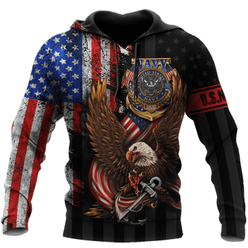 Maxcorners US Veteran - Eagle Us Navy Shirt