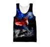 Maxcorners US Veteran - All Over Printed U.S Navy Galaxy Unisex Shirts