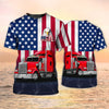 Maxcorners Eagle Trucker American Tshirts, Trucker Tshirts, Trucker Men Beach Shorts, Tshirt And Board Shorts