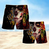 Maxcorners Lady Skull Mens Board Shorts