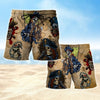 Maxcorners Pirate Skull Men's Board Shorts