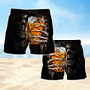 Maxcorners Skull Beer Mens Board Shorts