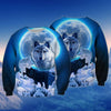Maxcorners Wolf Snow Moon Shirt