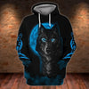Maxcorners Wolf Blue Eyes Shirt