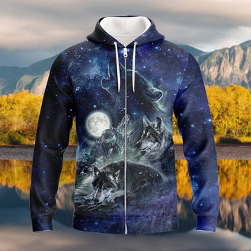 Maxcorners Wolf Stream Shirt