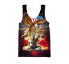 Maxcorners US Veteran - Honor The Fallen - Eagle U.S Veteran Unisex Shirts
