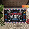 Maxcorners Welcome To Barber Shop Personalized Doormat