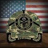 Maxcorners Badass Puniskull Multiservice U.S Veteran Cap