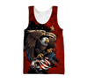 Maxcorners US Veteran - All Gave Some, Some Gave All Eagle Unisex Shirts