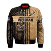 Maxcorners US Veteran - Honor The Fallen Brown Unisex Shirts