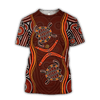 Maxcorners Aboriginal Naidoc Week Heal The Turtle 3D Print Shirt