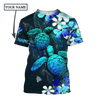 Maxcorners Kanaka Maoli (Hawaiian) Polynesian Turtle Personalized Name