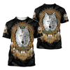 Maxcorners Premium Native American Wolf Apparel