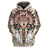 Maxcorners Love Wolf Native American For Women