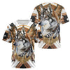 Maxcorners Love Wolf Native American