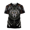Maxcorners Wolf D Over Printed Unisex