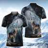 Maxcorners Wolf Snow Shirt
