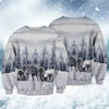 Maxcorners 3D Wolf and Snow Shirts