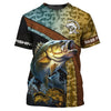 Maxcorners Bass Fishing 3D Shirt