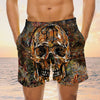 Maxcorners Gangster Skull Lover Mens Board Shorts