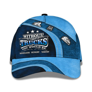Maxcorners Ride With Pride Navy Big Truck Classic Cap