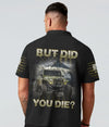 Maxcorners But Did You Die Polo Shirt HM7