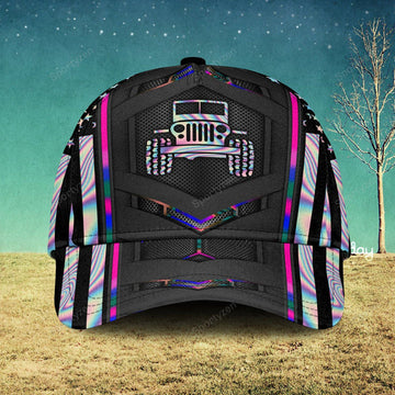 Maxcorners Jeep Cap Hologram Carbon