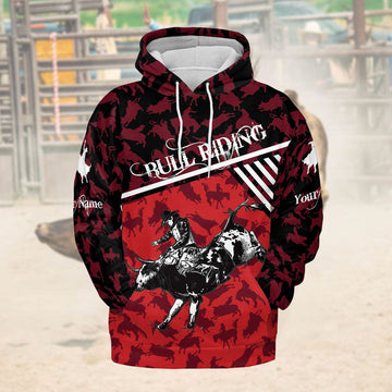 Maxcorners Personalized Bull Riding Bull Pattern
