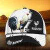 Maxcorners Multicolor Rooster Customized Name Cap