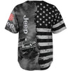 Maxcorners Jeep Half Flag Jersey Shirt