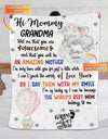Maxcorners Mother's Day An Amazing Mother Personalized Name Blanket