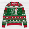 Maxcorners Holstein Have Yourself Merry Little Christmas Sweater