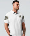 Maxcorners Always Take The Scenic Route Drawing Jeep Polo Shirt