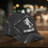 Maxcorners Basketball Player Sliver Black Personalized Name All Over Printed Cap