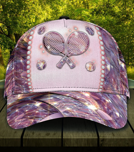 Maxcorners Tennis Light Purple Personalized All Over Printed Cap