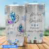 Maxcorners Mother's Day Butterfly Mother And Daughter Personalized 3D Over Printed Tumbler