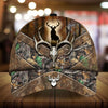 Max Corners Beloya Unique Skull Camo Pattern 3D Multicolor Personalized Cap