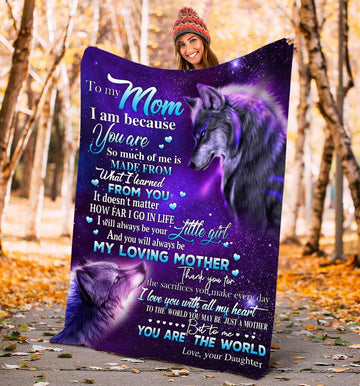 Maxcorners Mother's Day To My Mom 3D Over Printed Blanket