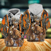 Maxcorners  Three Deers Hunting All Over Printed 3D Shirts