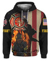 Maxcorners Firefighter 3D Shirt