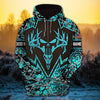 Maxcorners Personalized Beloya Premium Punisher Deer Hunting Hoodies 3D
