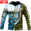 Maxcorners Personalized Bass Jumping Fishing Lake Species