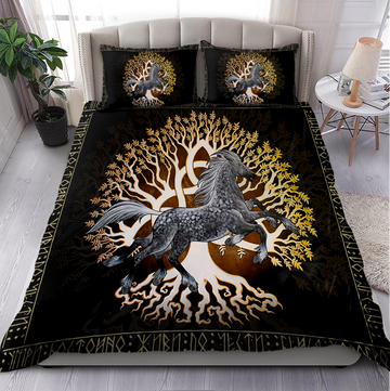 Maxcorners Viking Horse - Blanket