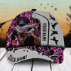 Max Corners Dog Hunter Camo Pattern 3D Multicolor Personalized Cap
