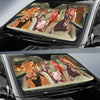 Maxcorners Driving Farm Animals All Over Printed 3D Sun Shade