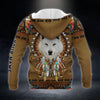 Maxcorners Personalized White Wolf Native American. Dream Catcher Pow Wow 3D