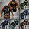 Maxcorners Personalized Deer Hunting Hoodie Red