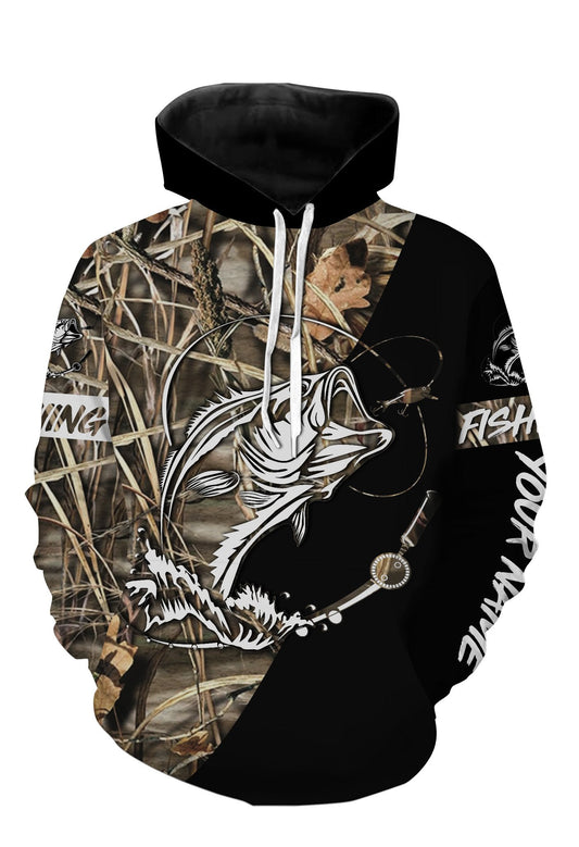 Maxcorners Personalized Fishing Tattoo Full Printing 3D Shirt