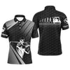 Maxcorners Golf Black Evolution Customized Name All Over Printed Shirt